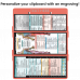 WhiteCoat Clipboard® Trifold - Coral Occupational Therapy Edition